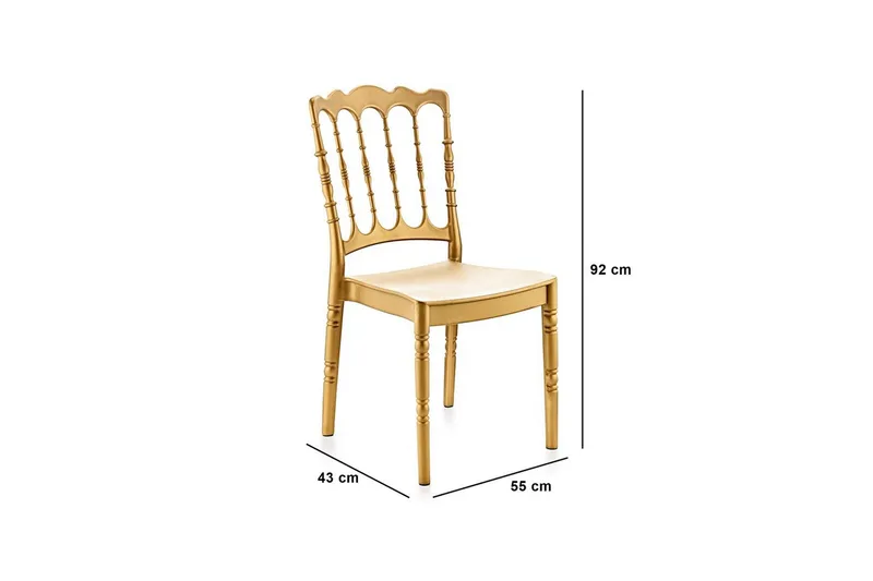 Clavon Ruokapöydän tuoli - Light Ruskea - Huonekalut - Tuoli & nojatuoli - Ruokapöydän tuolit