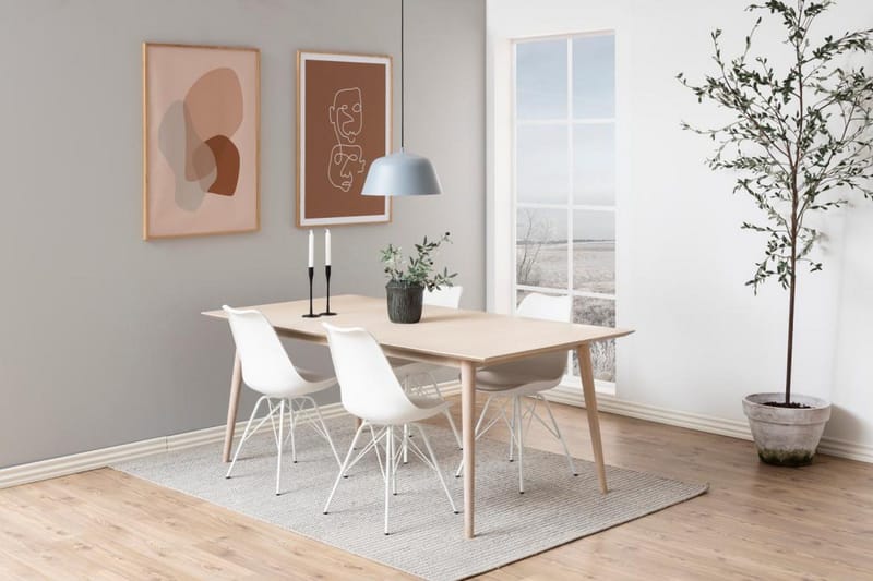 Collina Ruokatuoli - Valkoinen - Huonekalut - Tuoli & nojatuoli - Ruokapöydän tuolit