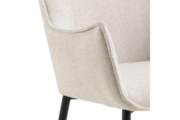 Crestlyn Nojatuoli - Beige - Huonekalut - Tuoli & nojatuoli - Ruokapöydän tuolit