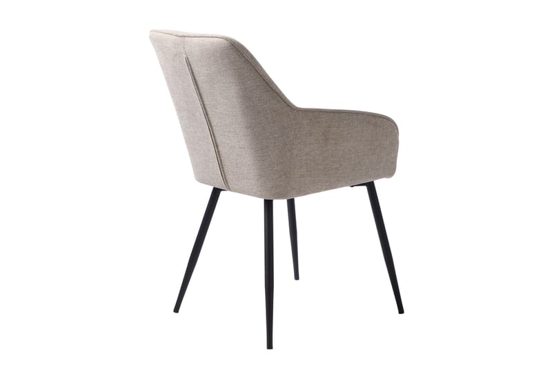 Cyndee Käsinojallinen tuoli - Beige - Huonekalut - Tuoli & nojatuoli - Ruokapöydän tuolit