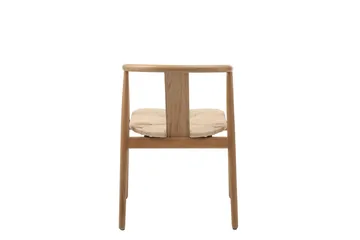 Cytie Käsinojallinen tuoli - Beige - Huonekalut - Tuoli & nojatuoli - Ruokapöydän tuolit