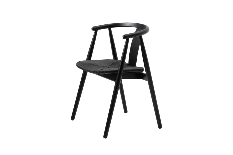 Cytie Käsinojallinen tuoli, Musta