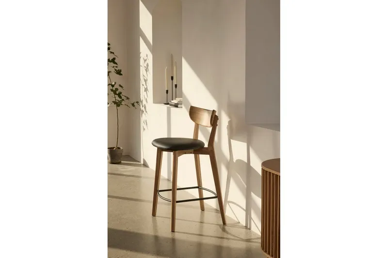 Delashow Baarituoli - Musta - Huonekalut - Tuoli & nojatuoli - Baarituoli