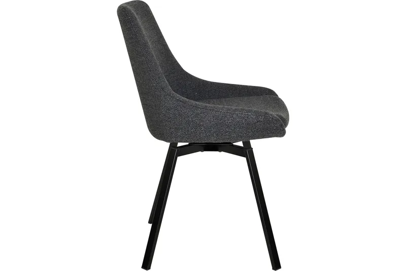 Delera Ruokatuoli - Musta - Huonekalut - Tuoli & nojatuoli - Ruokapöydän tuolit