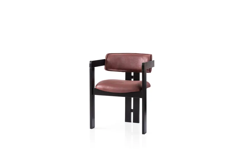 Diontae Käsinojatuoli, Musta/Punainen