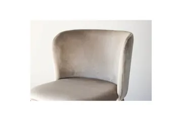Edina Ruokapöydän Tuoli - Beige - Huonekalut - Tuoli & nojatuoli - Ruokapöydän tuolit