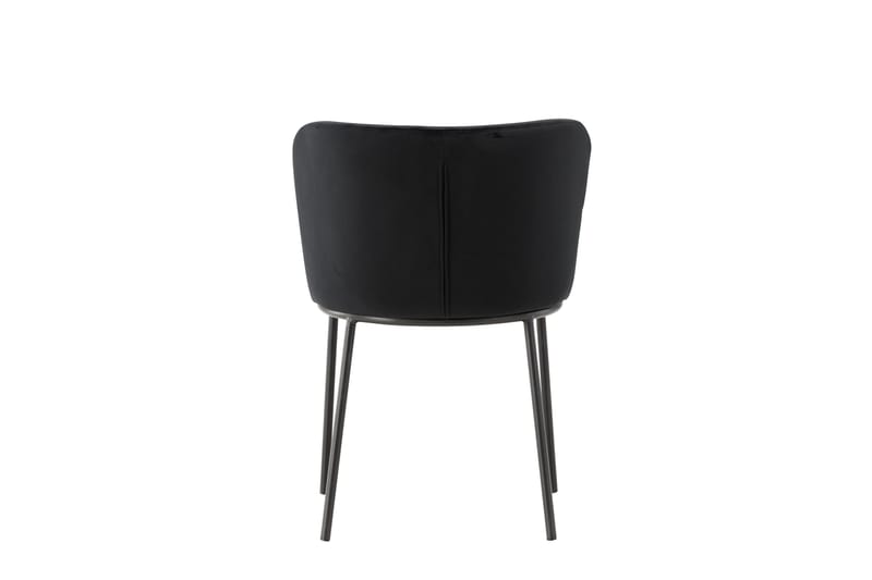 Edina Ruokapöydän tuoli - Musta - Huonekalut - Tuoli & nojatuoli - Ruokapöydän tuolit