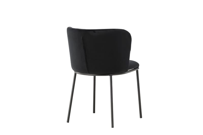 Edina Ruokapöydän tuoli - Musta - Huonekalut - Tuoli & nojatuoli - Ruokapöydän tuolit