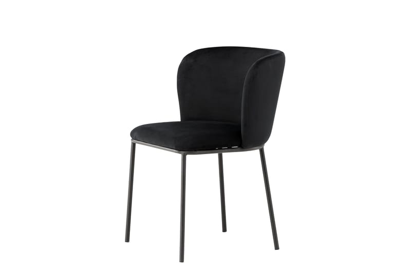 Edina Ruokapöydän tuoli - Musta - Huonekalut - Tuoli & nojatuoli - Ruokapöydän tuolit