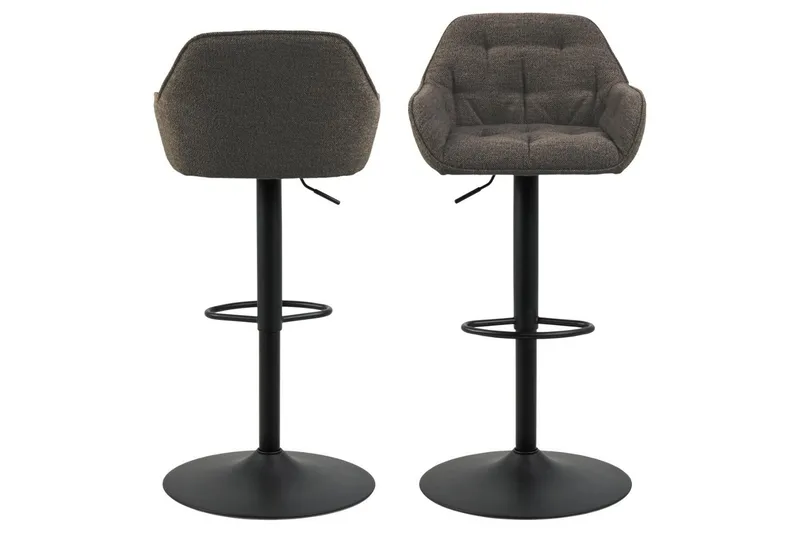 Edwuna Baarituoli 109 cm - Harmaa - Huonekalut - Tuoli & nojatuoli - Baarituoli