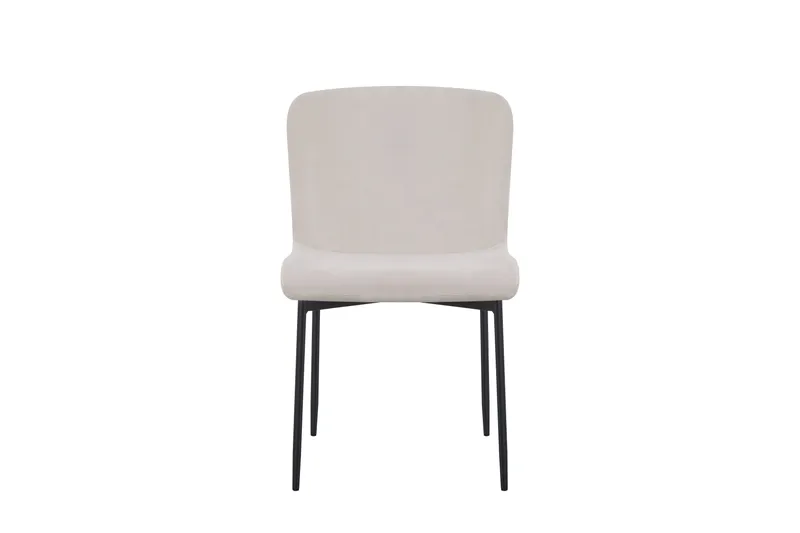 Elsie Ruokatuoli Sametti - Beige - Huonekalut - Tuoli & nojatuoli - Ruokapöydän tuolit