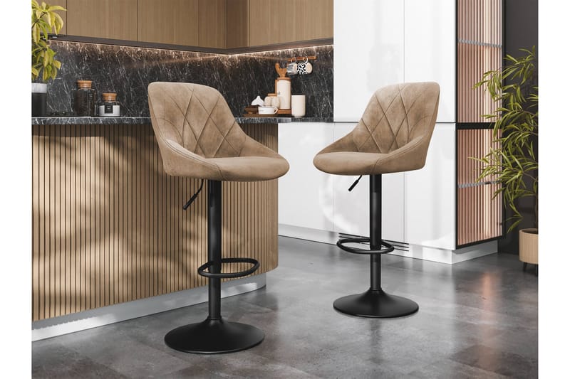 Elspeth Baarituoli 106 cm - Beige - Huonekalut - Tuoli & nojatuoli - Baarituoli