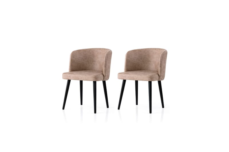Errol Ruokatuoli - Musta/Beige - Huonekalut - Tuoli & nojatuoli - Ruokapöydän tuolit