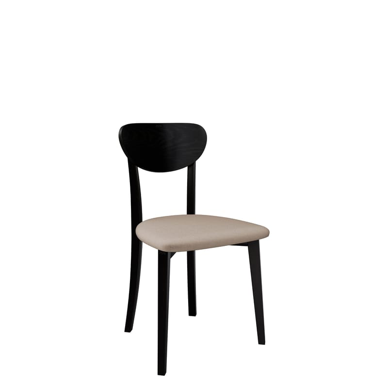 Esher ruokatuoli - musta, beige - Huonekalut - Tuoli & nojatuoli - Ruokapöydän tuolit