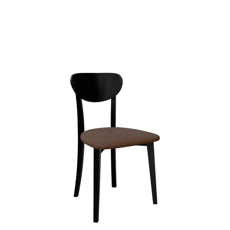 Esher ruokatuoli - musta, ruskea - Huonekalut - Tuoli & nojatuoli - Ruokapöydän tuolit