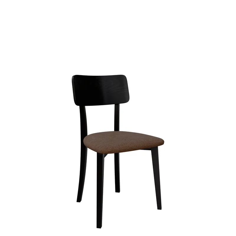 Esher ruokatuoli - musta/ruskea - Huonekalut - Tuoli & nojatuoli - Ruokapöydän tuolit