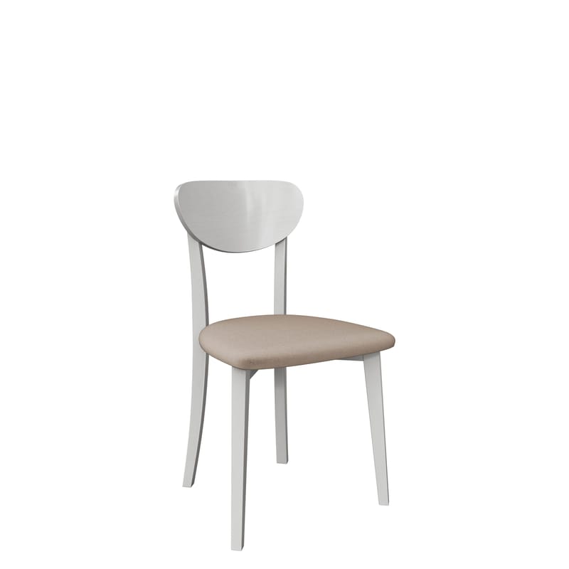 Esher ruokatuoli, valkoinen, beige