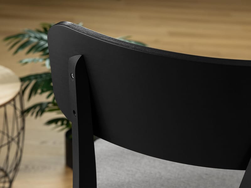 Esher ruokatuoli - valkoinen, musta - Huonekalut - Tuoli & nojatuoli - Ruokapöydän tuolit