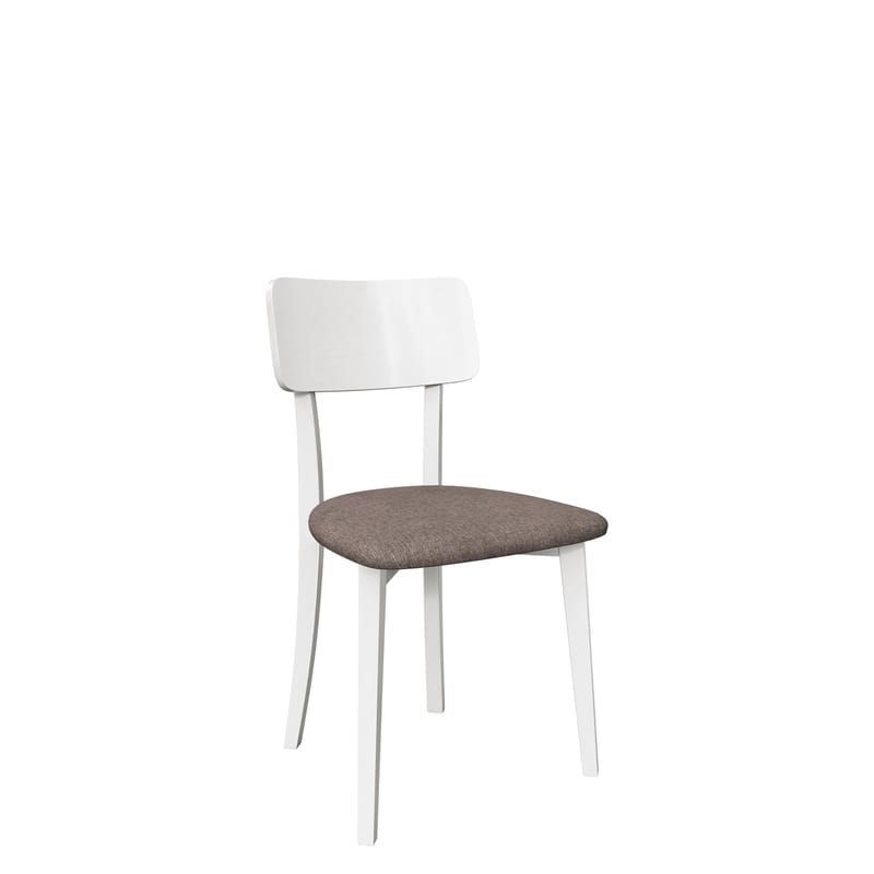 Esher ruokatuoli - valkoinen, ruskea - Huonekalut - Tuoli & nojatuoli - Ruokapöydän tuolit