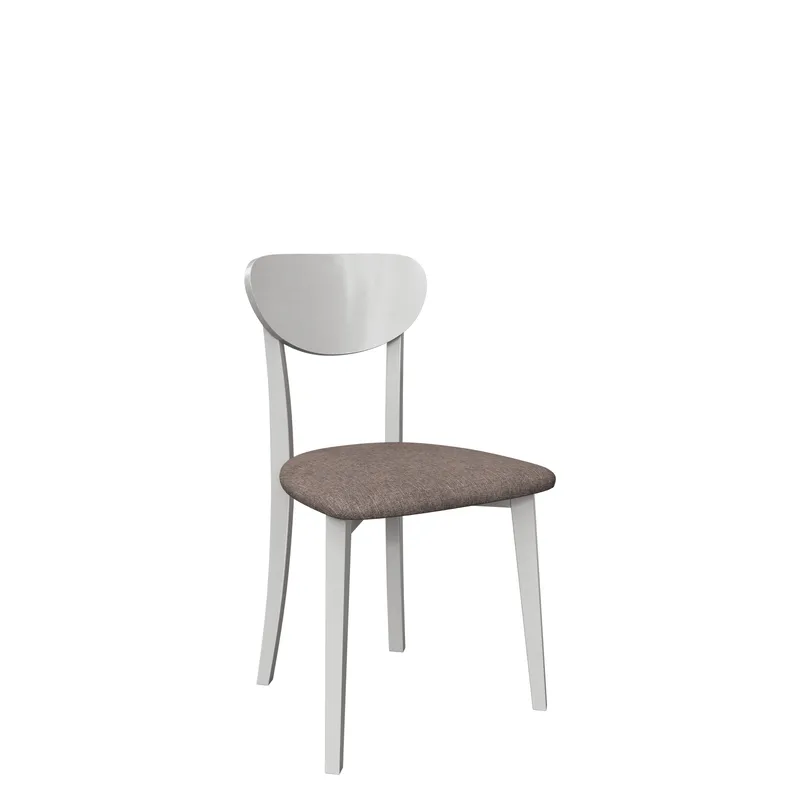 Esher ruokatuoli - valkoinen, ruskea - Huonekalut - Tuoli & nojatuoli - Ruokapöydän tuolit