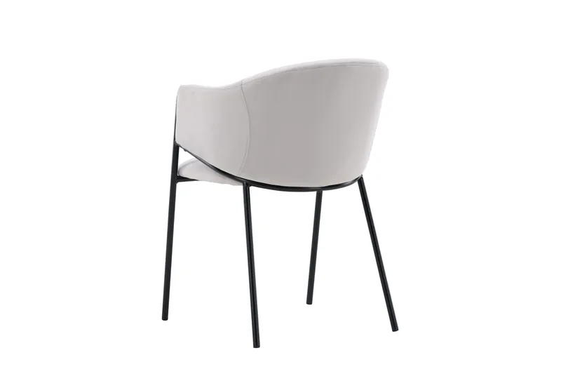 Evelina Käsinojatuoli - Harmaa - Huonekalut - Tuoli & nojatuoli - Ruokapöydän tuolit