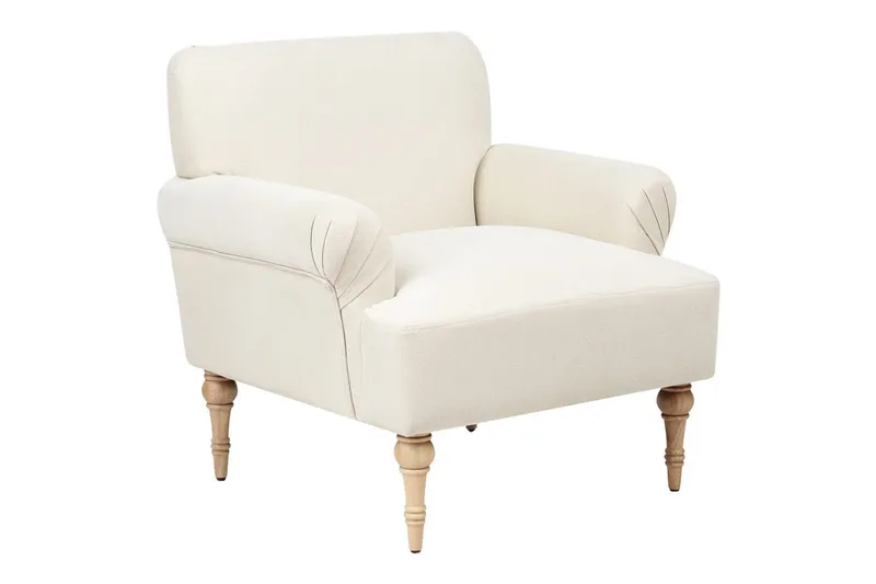 Fåtölj Beige, Brun - Huonekalut - Tuoli & nojatuoli - Nojatuoli & lepotuoli
