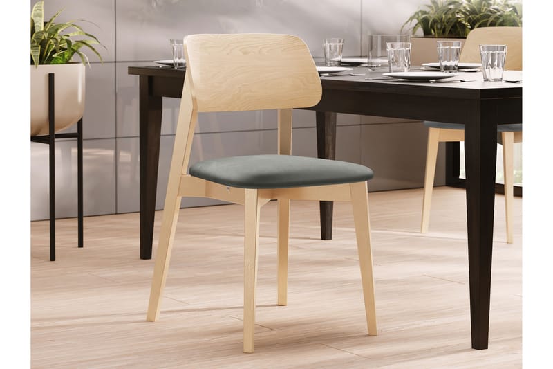 Ferrara ruokatuoli - Harmaa/Beige - Huonekalut - Tuoli & nojatuoli - Ruokapöydän tuolit