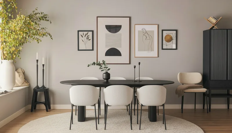 Filip Ruokatuoli - Valkoinen Bouclé - Huonekalut - Tuoli & nojatuoli - Ruokapöydän tuolit