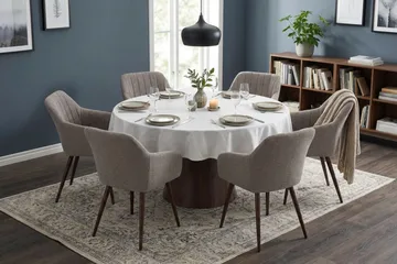Filippa-ruokapöydän tuoli - Harmaa - Huonekalut - Tuoli & nojatuoli - Ruokapöydän tuolit