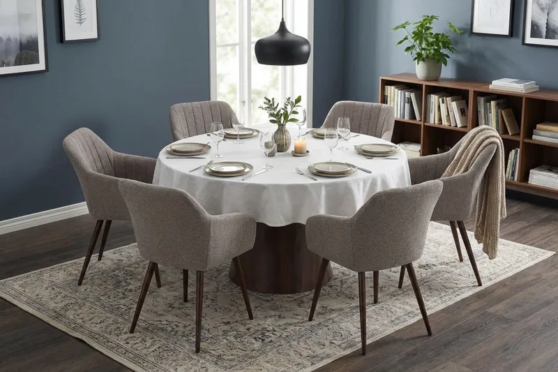 Filippa-ruokapöydän tuoli - Harmaa - Huonekalut - Tuoli & nojatuoli - Ruokapöydän tuolit