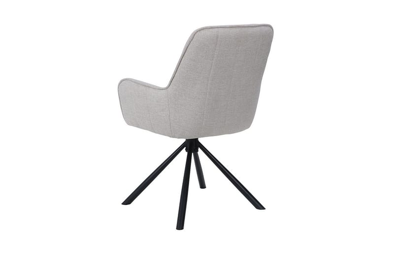 Flaurent Käsinojatuoli - Valkoinen - Huonekalut - Tuoli & nojatuoli - Ruokapöydän tuolit