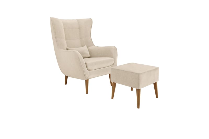 Gabi Nojatuoli - Beige - Huonekalut - Tuoli & nojatuoli - Nojatuoli & lepotuoli