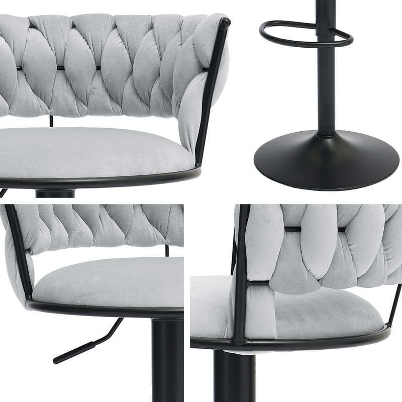 Garrick Baarituoli 76 cm 2-pakkaus - Musta - Huonekalut - Tuoli & nojatuoli - Baarituoli