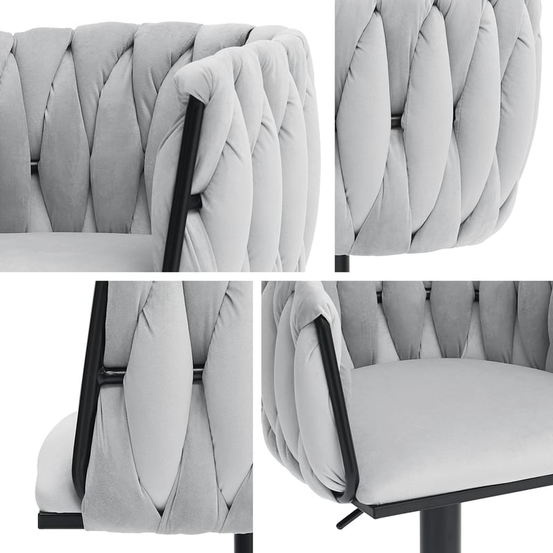 Garrick Baarituoli 85 cm 2-pakkaus - Musta - Huonekalut - Tuoli & nojatuoli - Baarituoli