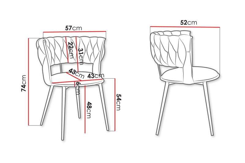 Garrick Käsinojatuoli - Harmaa - Huonekalut - Tuoli & nojatuoli - Ruokapöydän tuolit