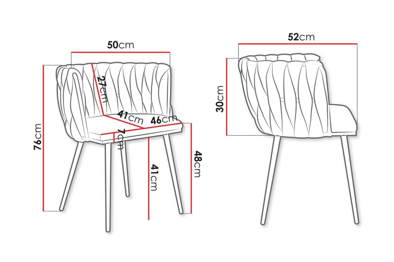 Garrick Käsinojatuoli - Musta - Huonekalut - Tuoli & nojatuoli - Ruokapöydän tuolit