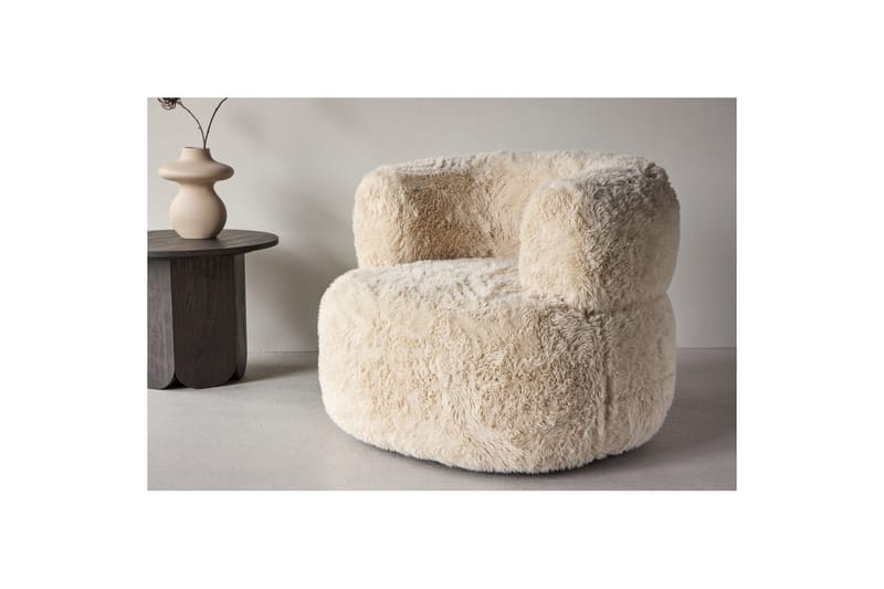 Gert Nojatuoli - Luonnonvalkoinen - Huonekalut - Tuoli & nojatuoli - Nojatuoli & lepotuoli