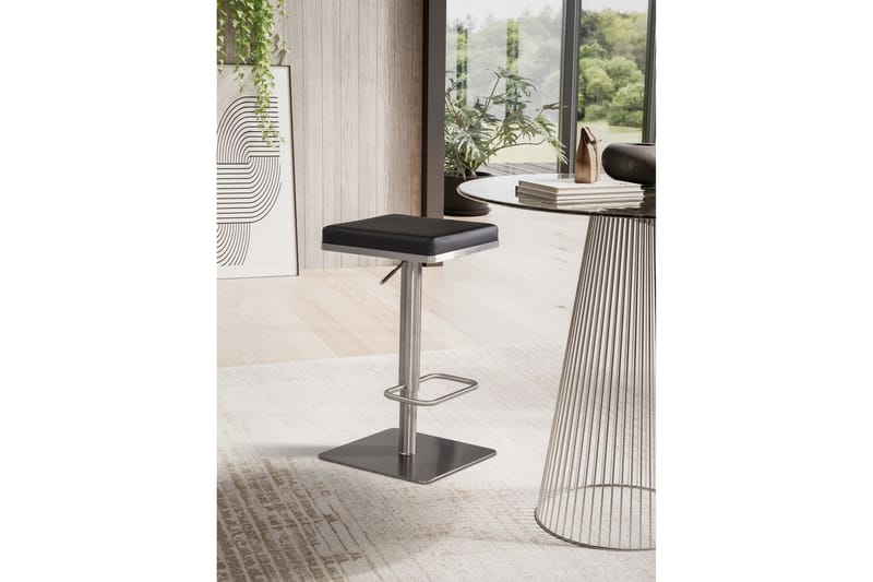 Gungi Baarituoli 82 cm - Hopea - Huonekalut - Tuoli & nojatuoli - Baarituoli