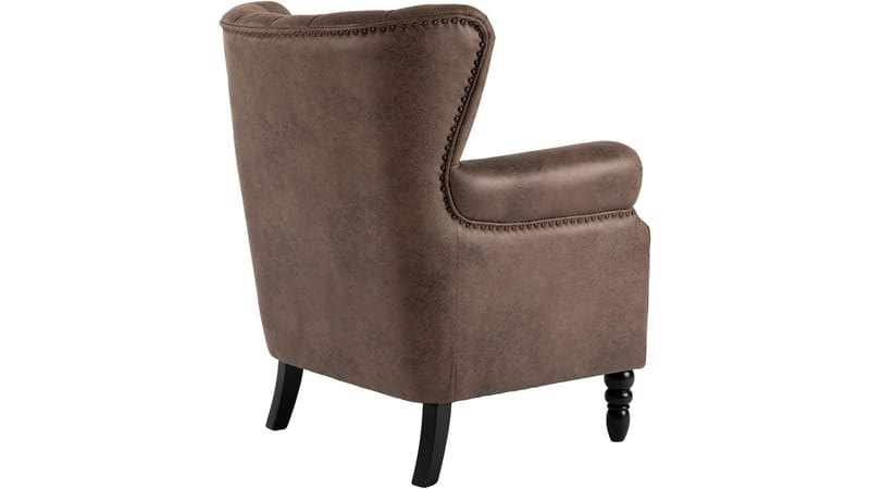 Halvion-nojatuoli käsinojilla - Ruskea - Huonekalut - Tuoli & nojatuoli - Nojatuoli & lepotuoli