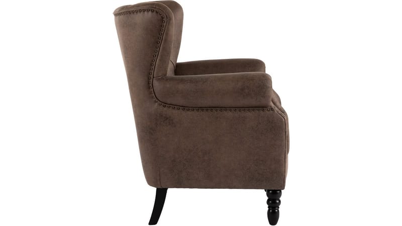 Halvion-nojatuoli käsinojilla - Ruskea - Huonekalut - Tuoli & nojatuoli - Nojatuoli & lepotuoli