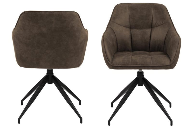 Harford Nojatuoli - Ruskea - Huonekalut - Tuoli & nojatuoli - Ruokapöydän tuolit