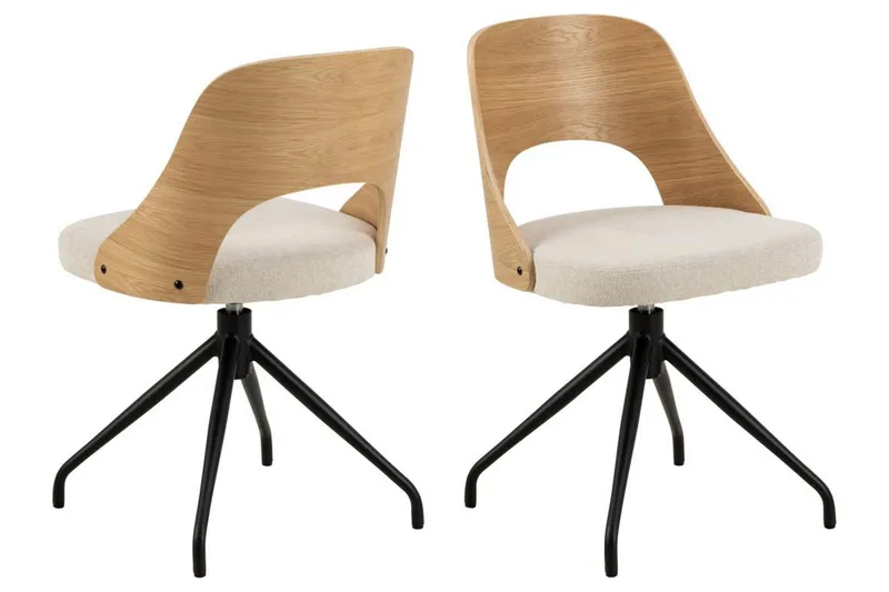 Hellerik Ruokatuoli - Beige - Huonekalut - Tuoli & nojatuoli - Ruokapöydän tuolit