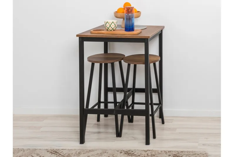 Heran Baarijakkara 62 cm - Musta - Huonekalut - Tuoli & nojatuoli - Baarituoli