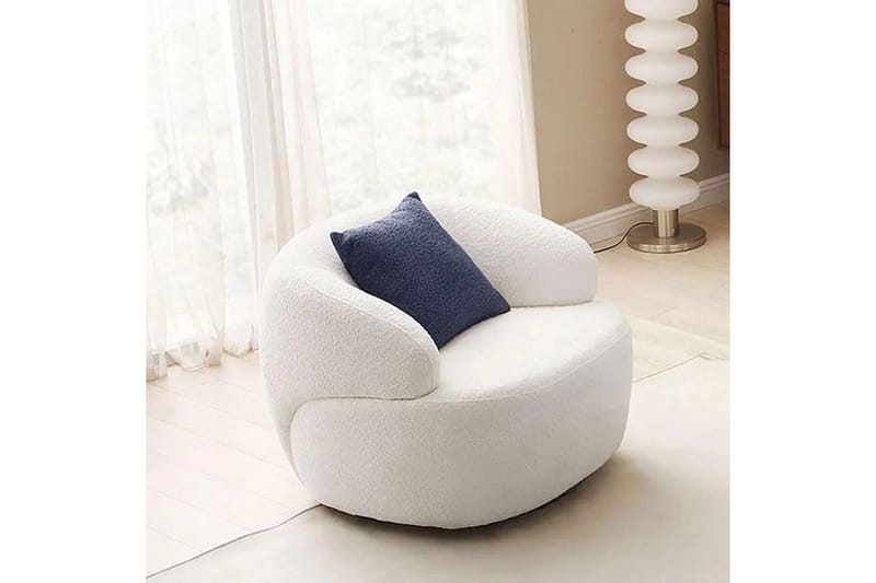 Hungirr Nojatuoli - Valkoinen - Huonekalut - Tuoli & nojatuoli - Nojatuoli & lepotuoli