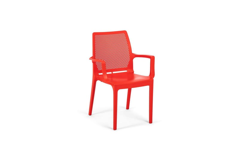 Icon Käsinojatuoli, Punainen