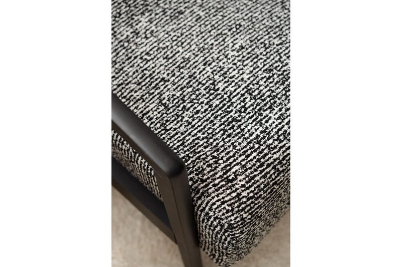 Illen Öronlappsfåtölj - Musta/Valkoinen - Huonekalut - Tuoli & nojatuoli - Nojatuoli & lepotuoli