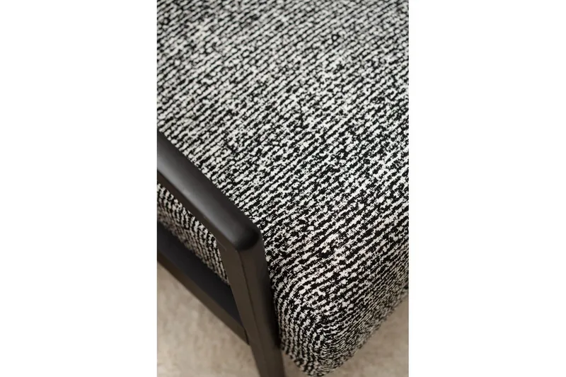 Illen Öronlappsfåtölj - Musta/Valkoinen - Huonekalut - Tuoli & nojatuoli - Nojatuoli & lepotuoli