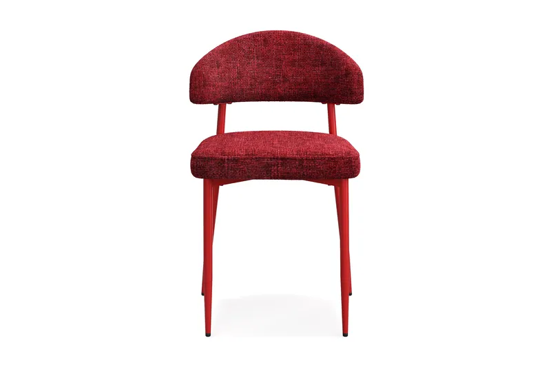 Jairam Ruokapöydäntuoli - Punainen - Huonekalut - Tuoli & nojatuoli - Ruokapöydän tuolit