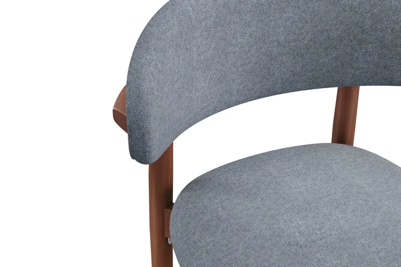 Jaiveer Ruokapöydäntuoli - Harmaa - Huonekalut - Tuoli & nojatuoli - Ruokapöydän tuolit