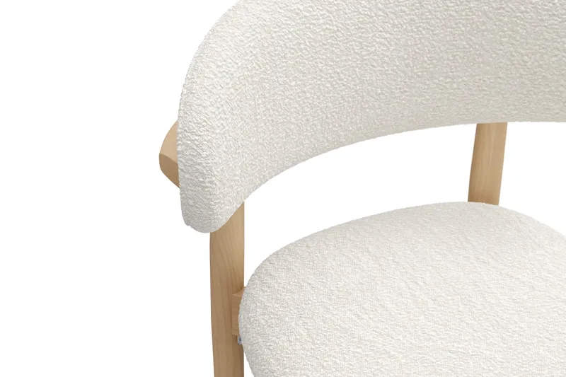 Jaiveer Ruokapöydäntuoli - Valkoinen - Huonekalut - Tuoli & nojatuoli - Ruokapöydän tuolit